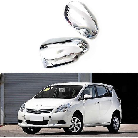 Passend für Toyota E'z Modelle (2014-2015): Rückspiegelgehäuse, Rückspiegelabdeckung, Reflektor, links und rechts – Gehäuse galvanisiert