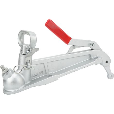 Attelage remorque charge 3500kg robuste crochet avec poignée support pour bateaux camping-cars caravane (1/5)