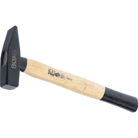BGS MARTEAU RIVOIR, 400 G, DIN 1041, MANCHE DE HICKORY, 1 PIÈCE, 52304-DS