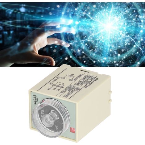 Relais temporisé ST3PF 30S avec temporisateur de mise hors tension (1/5)