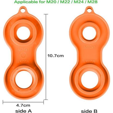 15pcs Mousseur Robinet Economiseur d'Eau M24 Embout Brise Jet Robinet Cuisine Matériel +1pc Aérateur Robinet Universel (1/5)