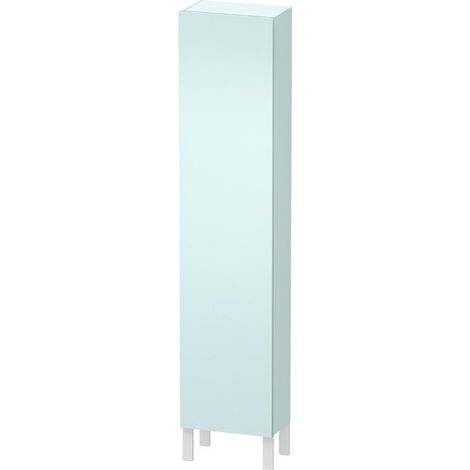 L-CUBE mobile 400x243x1760mm apertura sinistra Azzurro opaco