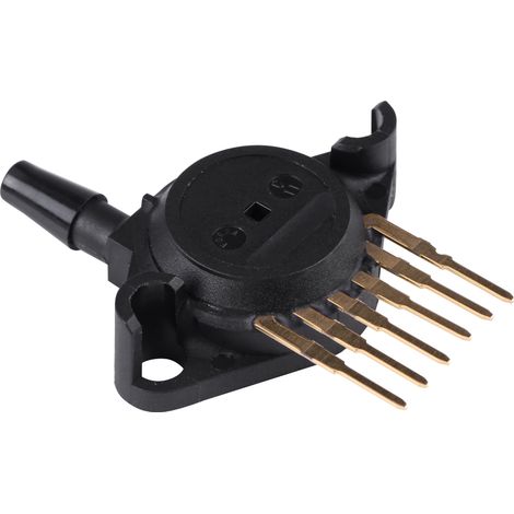 1 Stück Absolutdrucksensor mit integriertem Sensor, 15–700 kPa (2,18–101,5 PSI), MPX5700AP, schwarz (1/5)