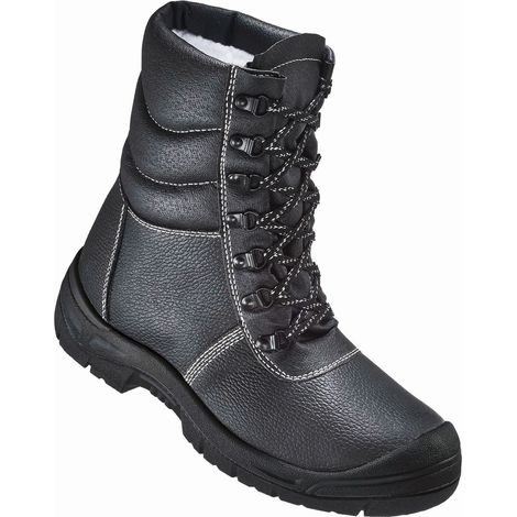 Gr .47 SAALFELD WINTERSCHNÜRSTIEFEL schwarz SAALFELD Safety winter laced boo (1/3)