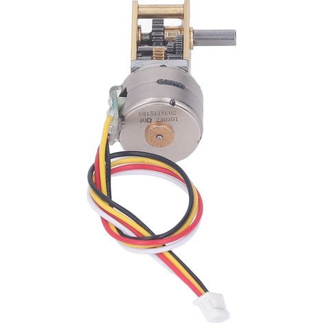 Réducteur de vitesse miniature en cuivre à 15 vitesses pas à pas pour robot intelligent DC5V (1/5)