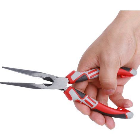 Pince coupante multifonctionnelle allemande pour électricien, pince à bec long, outils à main (1/5)