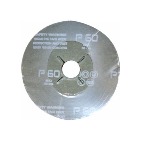 DISCO LIJA FIBRA 115X22 MM CORINDON AMOLADORA GR 60 NIVEL