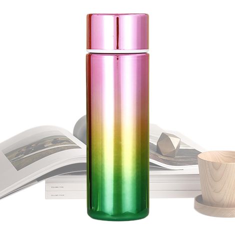 Manchon isotherme avec couvercle pour boissons chaudes et froides, thermos en acier inoxydable de 150 ml, gourde pour étudiant (1/5)