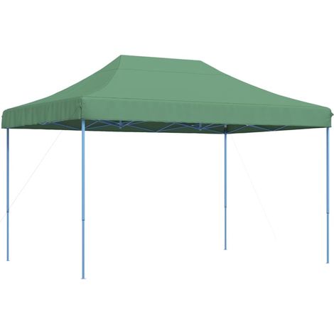 Maison Exclusive - Partyzelt Faltbar Pop-Up Grün 410x279x315 cm