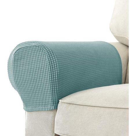 Housse d'accoudoir de canapé vert clair (standard) (1/5)