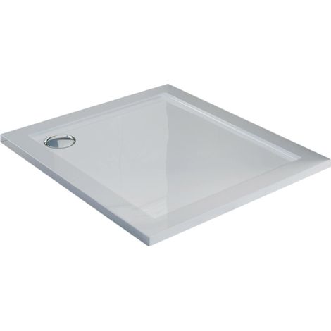Piatto Doccia 100x100 cm in Acrilico Fosterberg Floret 2 Bianco Lucido (1/5)