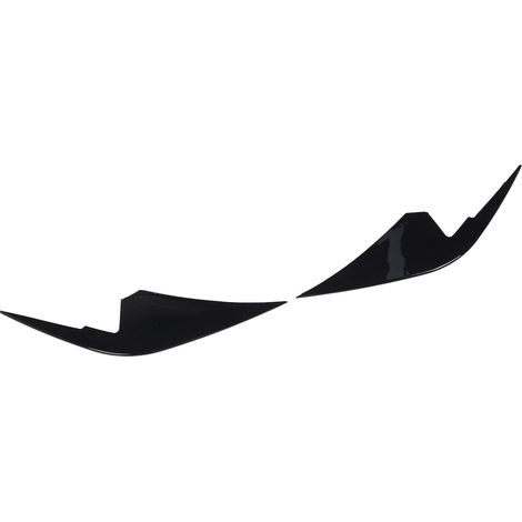 Canard d'aération de Pare-Chocs Avant, Paire de Ailerons de Pare-Chocs Avant en ABS Noir Brillant, Améliore la Circulation de l'air, Ajoute Une Force d'appui, Garniture Sport pour GR86 (1/5)