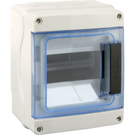 Coffret 6 modules IP65 à plastrons à entrées directes (membranes) Eur'ohm (1/3)