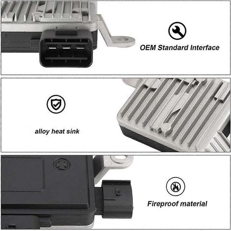 Compatible avec les modules de commande de résistance de ventilateur de refroidissement 25385D3000 et 25385F3000 (1/5)