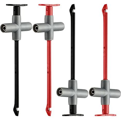 Kit de sonde à pénétration inversée 4 pièces, multimètre automobile à perforation, pinces de test, outils et kit de cordons de test P5010 (1/5)