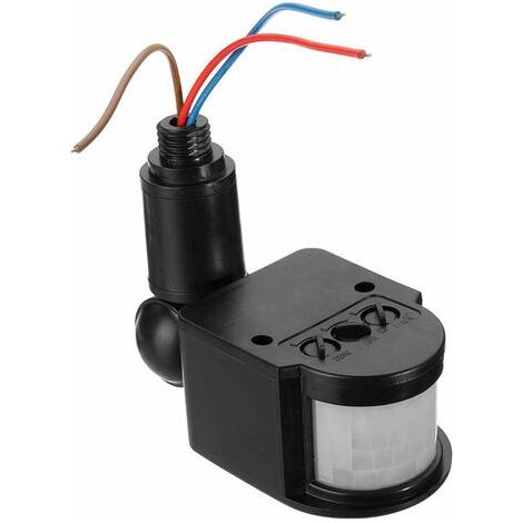Interrupteur de détecteur de mouvement PIR infrarouge AC 85V-220V pour lumière de charge (1/5)