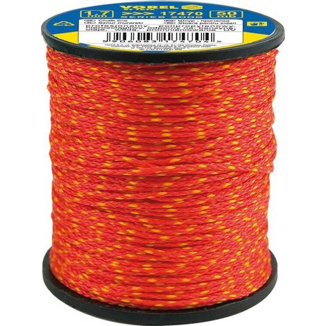 VOREL 17473-2.0mm 50m cadena de albañil polipropileno