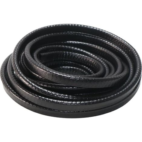 Bande de protection en U pour portière de voiture - 5 m - Sans colle - Pour côté carrosserie de voiture - Ne rayera pas (1/5)