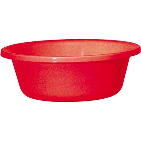Bol de cuisine en plastique extra résistant, rouge, ø : 200 mm