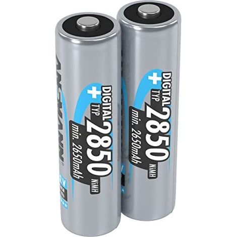Ansmann Digital HR06 Batteria ricaricabile Stilo (AA) NiMH 2650 mAh 1.2 V 2 pz. (1/5)
