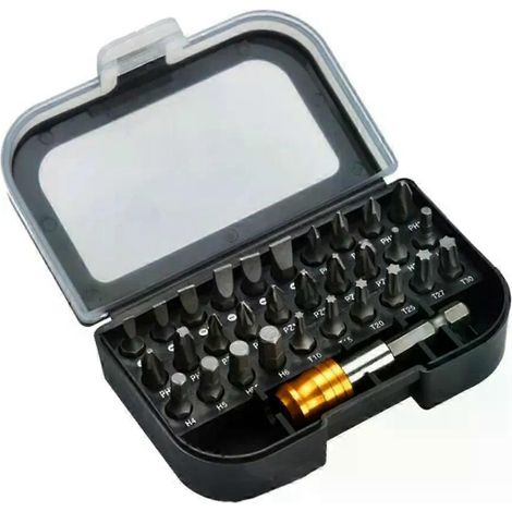 31-in-1-Magnetschraubendreher-Bits, passend für 25-mm-Bits, Adapter-Schraubendreher-Set für Elektriker-Handwerkzeugsets – JXLGV (1/4)