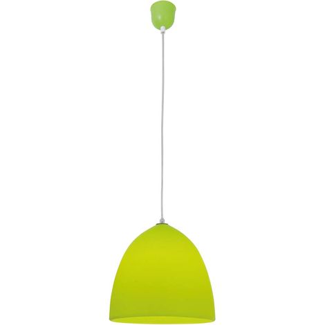 Pendelleuchte Hängelampe Deckenlampe Esszimmerleuchte Küchenlampe Grün H 111cm