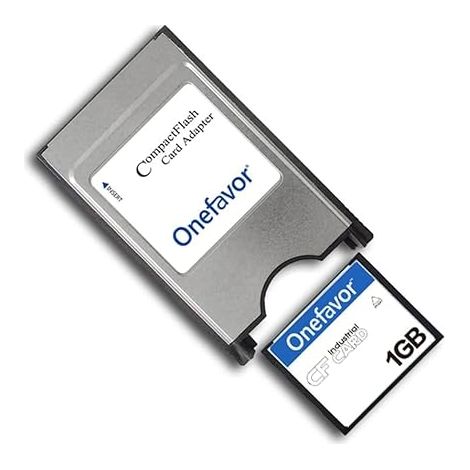 Adaptateur Compact Flash vers PCMCIA Ata Adaptateur de Carte CF vers PC Adaptateur PCMCIA Ata pour Carte CF 2 (avec Carte CF de 2 GB) (1/5)