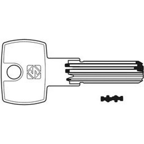 10PZ CHIAVI PUNZONATE PER CILINDRI POTENT 6 SPINE PT9 - PT9