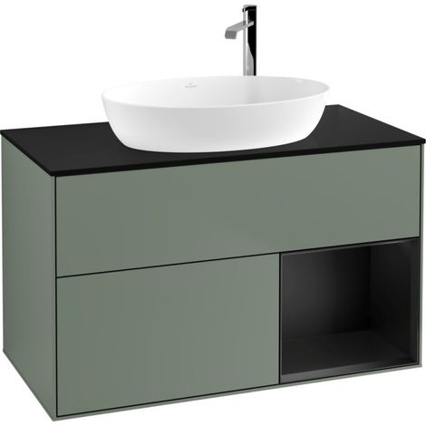 Villeroy & Boch F902PDGM Armoire sous-lavabo Finion F90 (1/2)