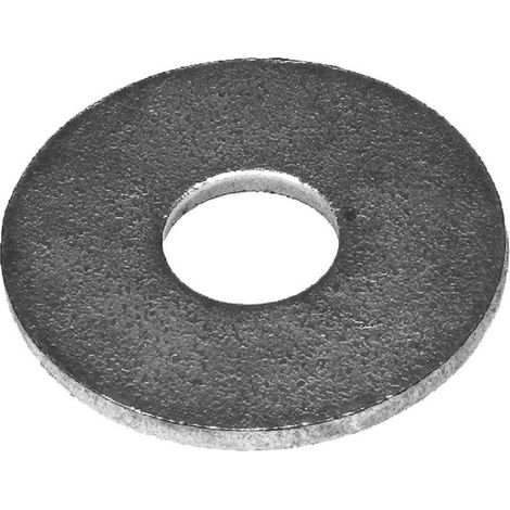 HSI Karosserie-U-Scheiben, Eisen, verzinkt,  6,4x 30 mm, 100 STK