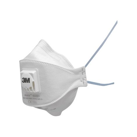 Mascarilla Aura FFP2 con Válvula 9322+ 10 Uds. 3M