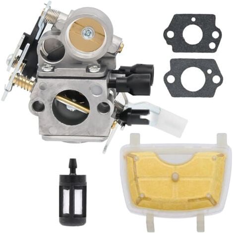MS171 Carburateur pour Stihl MS181 MS211 MS181 MS181C MS181C-BE MS181CBE Tronçonneuse Remplacer pour Zama C1Q-S121C avec Filtre à Air (1/5)
