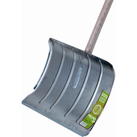 Aluminium-Profi-Schneeschieber 50cm mit Schraubstiel