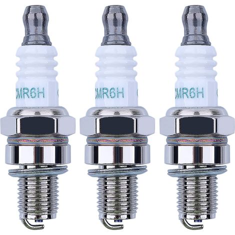 3 pièces de bougie d'allumage pour Husqvarna 130BT 150BT 170BT 180BT Souffleur à dos (1/5)