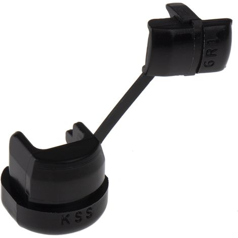 Bague de positionnement, RS PRO, Réducteur de tension Nylon 66, Noir, diamètre maximum: 9.2mm ( Prix pour Sachet de 25 ) (1/3)