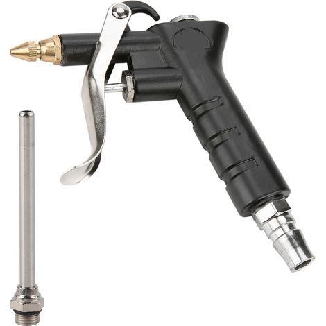 Pistolet de soufflage de compresseur 0,62 MPa, dépoussiéreur d'air haute pression 1/4" à grand débit, horloges, instruments, équipement mécanique pour le nettoyage des machines de précision (1/5)