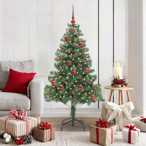 Weihnachtsbaum mit 150 LEDs mit Ständer Grün 150 cm PVC (1/5)