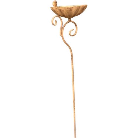 Bird Feeder Garden Stake - L18 x W13 x H66 cm