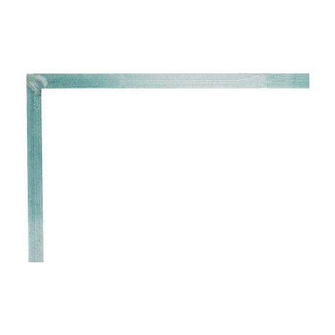 Equerre en aluminium 1200x800mm profil 80x18mm qualité de construction FORTIS