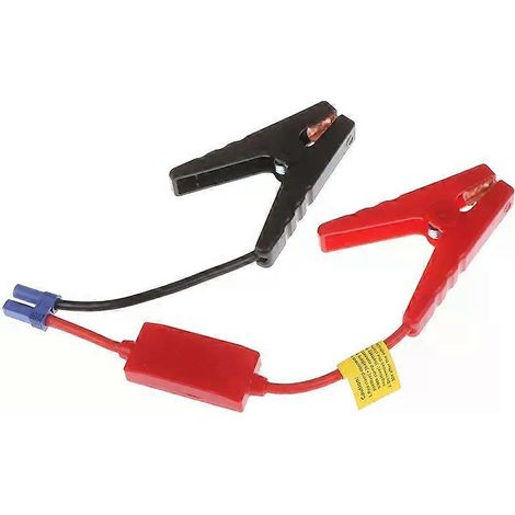 Starthilfekabel mit Überbrückungsklemme für Autobatterien – Verhindert Rückladung (1/4)