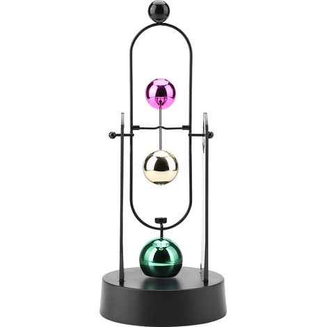 Dispositif électronique à mouvement perpétuel - Décoration de bureau artistique et cinétique oscillante (1/5)