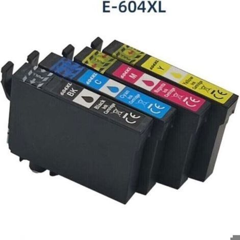 Cartuccia compatibile per inchiostro Epson 604 XL 604XL per XP-2200 XP-2205 XP-3200 XP-3205 XP-4200 XP-4205 WF-2910 WF-2930 WF-2950 (1/5)