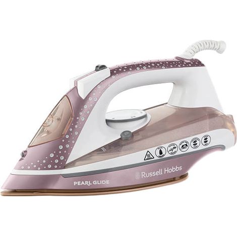 Russell Hobbs Linencare Pearl Glide Iron Rose Gold (1/3)