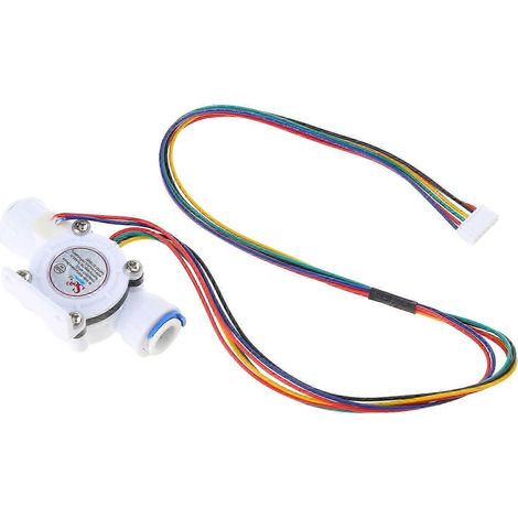 Compteur de débitmètre à effet Hall pour eau liquide, TDS et température, DN10 - Turbine - Interrupteur - Régulateur de débit (1/5)