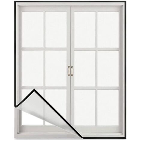 PA Fensterschutz, einfaches DIY-Projekt, 120 x 150 cm (47,2 x 59 Zoll), Polyester-Bildschirm, hohe Sichtbarkeit und langlebiger Bildschirm, einfach zu reparieren oder zu ersetzen, Fenster- und Tü (1/5)