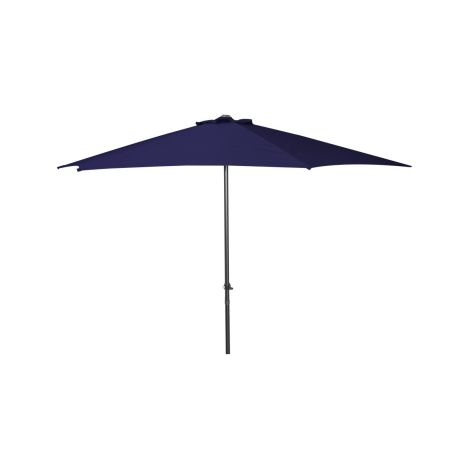 ALU-MARKTSCHIRM, POLYESTER BLAU, Ø 300CM