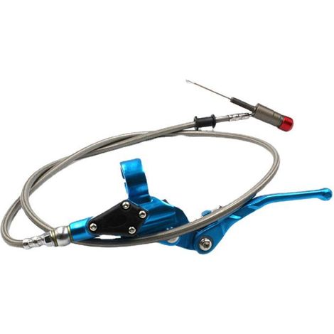 Maître-cylindre de course pour moto 125cc 250cc, levier d'embrayage hydraulique avec durite d'huile 900mm (1/5)
