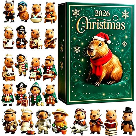 Ornements de Compte à Rebours de Noël Accessoire de Scène Plate Ornements Animaux Décompte Pour Noël pour Propriétaires Collectionneurs Sapin Fenêtre Mur Porte Manteau de (1/5)