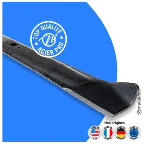 Lame tondeuse pour MTD 450 9420609 coupe 76,2 cm (1/4)