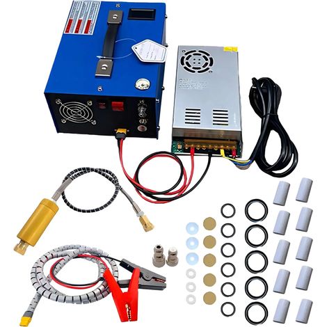 Compresseur d'air, vanne anti-explosion, design portable, 220V  PRISE EU (1/2)
